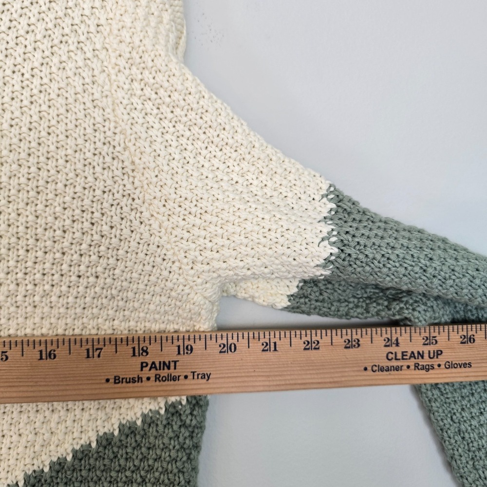 NWT L.L. Bean Signature Womens Cotton Cowl Neck Sweater Size‎ L Fisherman Cozy - Picture 13 of 13